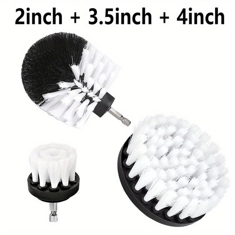 3pcs Drill Brush Set Power Scrubber Brush Multipurpose Power Scrub Brush