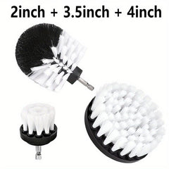 3pcs Drill Brush Set Power Scrubber Brush Multipurpose Power Scrub Brush