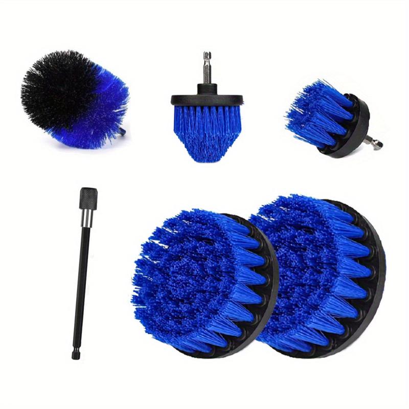 6pcs Drill Brush Set Power Scrubber for Grout Floor Tub Tile