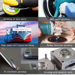 8pcs Drill Brush Set Scouring Pad Power Scrub Pad Polishing Pad