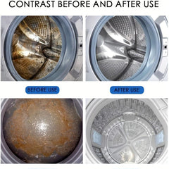 12pcs Washer Cleaning Tablets Stain Artifact Roller Type Descaling Disinfection