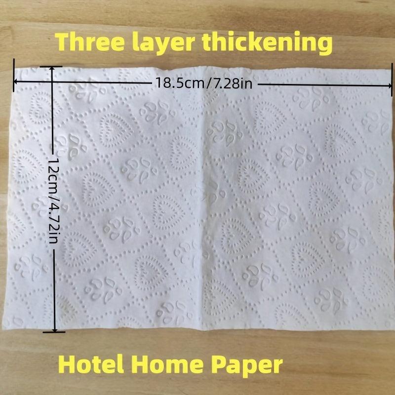 100 Sheets Non Woven Cotton Face Tissue Towel For Make Up Removal