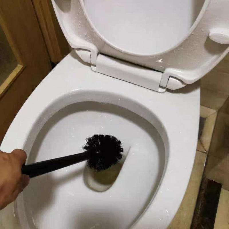 Toilet Brush Holder Set Flexible Bowl Cleaning Brush