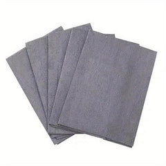 5pcs 2 In 1 Magic Cloth Wipe Glass Absorbent Towel Thick Mirror Wipe