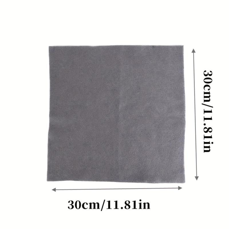 5pcs 2 In 1 Magic Cloth Wipe Glass Absorbent Towel Thick Mirror Wipe