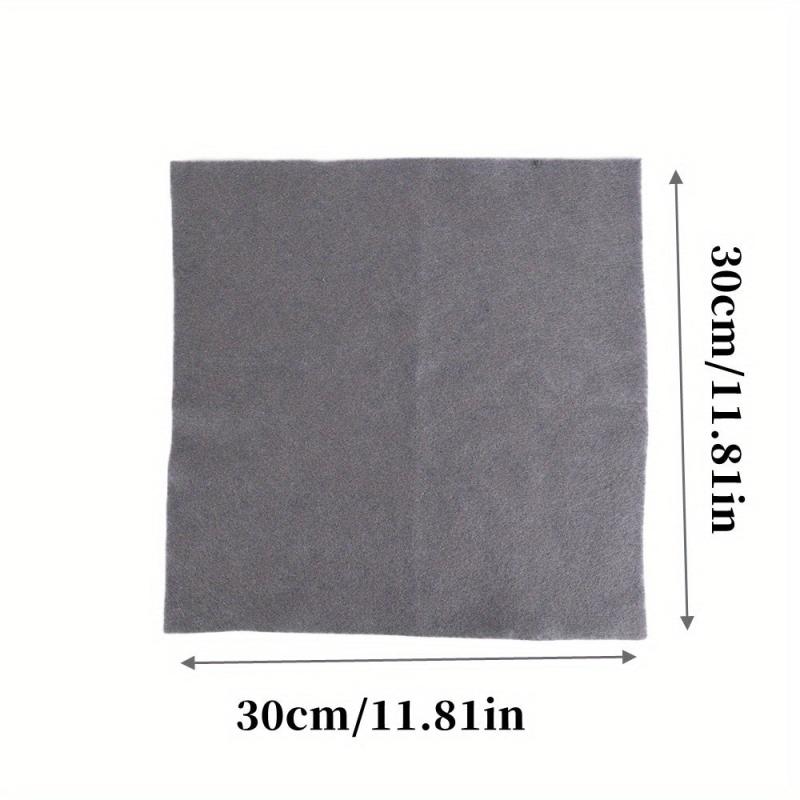 5pcs 2 In 1 Magic Cloth Wipe Glass Absorbent Towel Thick Mirror Wipe