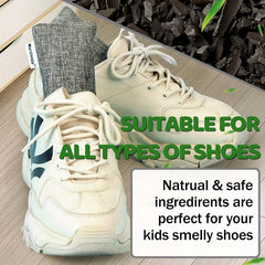 12pcs Bamboo Charcoal Shoe Deodorant Bag Air Purification
