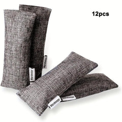 12pcs Bamboo Charcoal Shoe Deodorant Bag Air Purification