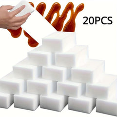 20pcs Nano Magic Sponge Household Cleaning Dishwashing Sponge Kit