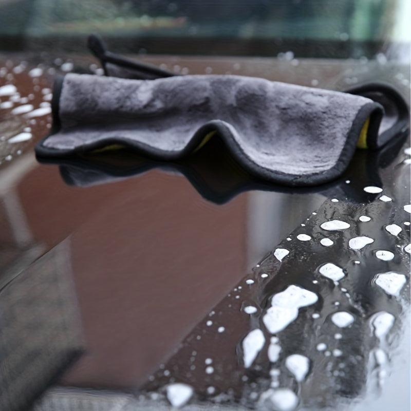 Non Shedding Absorbent Car Wash Rag - Perfect for Glass Surfaces