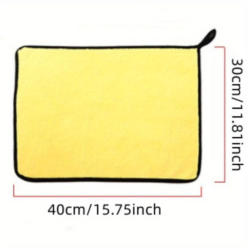 Non Shedding Absorbent Car Wash Rag - Perfect for Glass Surfaces