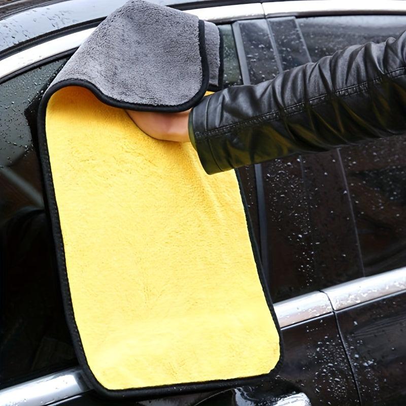 Non Shedding Absorbent Car Wash Rag - Perfect for Glass Surfaces