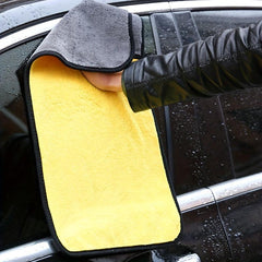 Non Shedding Absorbent Car Wash Rag - Perfect for Glass Surfaces