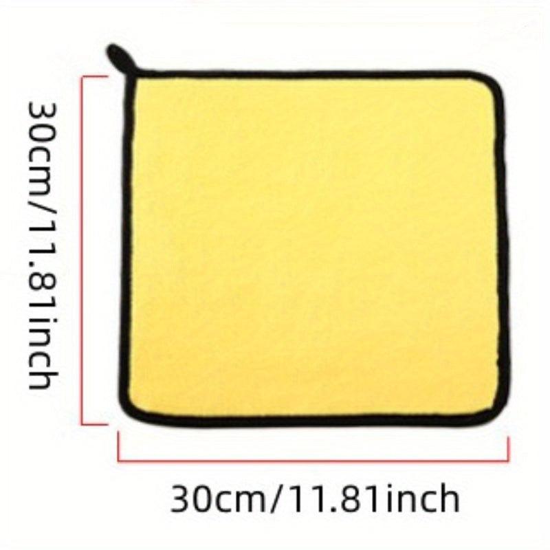 Non Shedding Absorbent Car Wash Rag - Perfect for Glass Surfaces