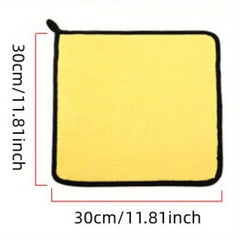 Non Shedding Absorbent Car Wash Rag - Perfect for Glass Surfaces