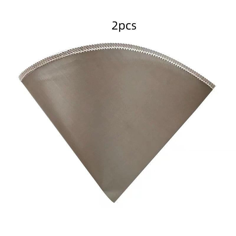 Stainless Steel Pour Over Coffee Filter Cone 3-4 Cups