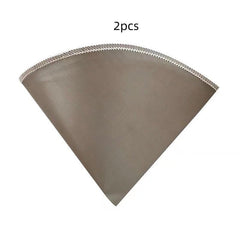 Stainless Steel Pour Over Coffee Filter Cone 3-4 Cups