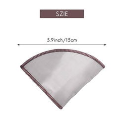 Stainless Steel Pour Over Coffee Filter Cone 3-4 Cups