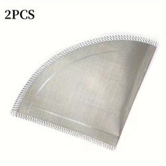 Stainless Steel Pour Over Coffee Filter Cone 3-4 Cups