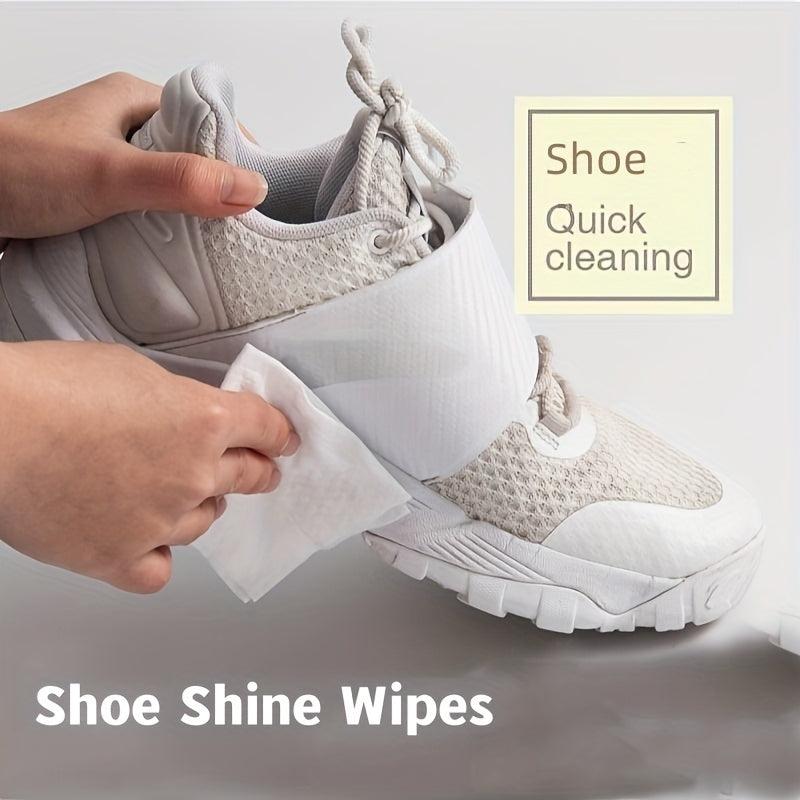 Shoe Wipes Small Shoes Sneakers Shoe Cleaner Stain Removal Wet Tissue