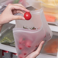 3pcs Reusable Food Preservation Bag Refrigerator Food Storage Bag