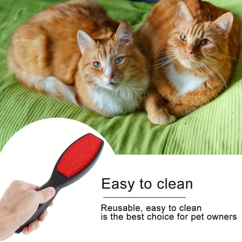 Lint Remover Brush for Clothes and Furniture - Double Sided Pet Hair Remover
