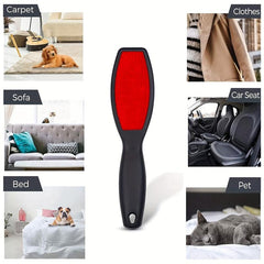 Lint Remover Brush for Clothes and Furniture - Double Sided Pet Hair Remover