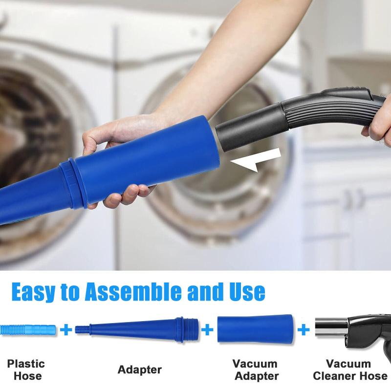 Dryer Vent Cleaner Kit with Vacuum Attachment for Power Washer