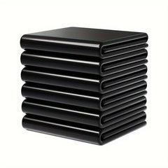 50pcs Heavy Duty Garbage Bag Thick Plastic Trash Bags