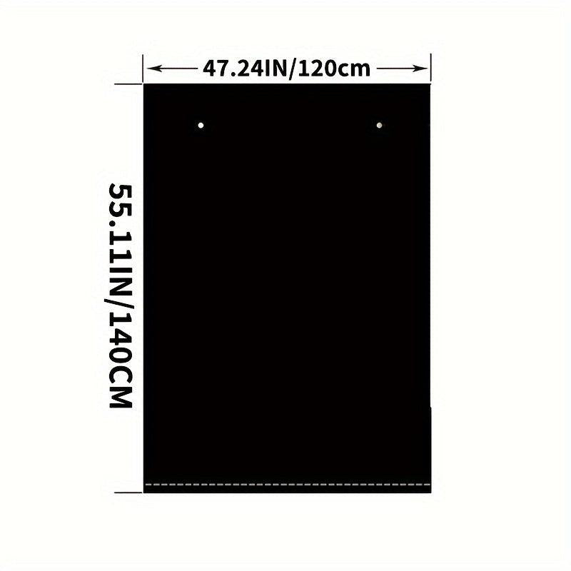 50pcs Heavy Duty Garbage Bag Thick Plastic Trash Bags