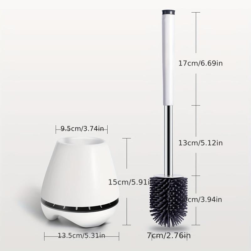 Toilet Brush Set Long Handle Bathroom Cleaning Supplies