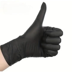 99pcs Disposable Nitrile Gloves Powder Durable Waterproof Gloves