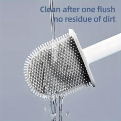 Wall Mounted Silicone Toilet Brush Set 08 Cm 2 Toilet Brush With Holder