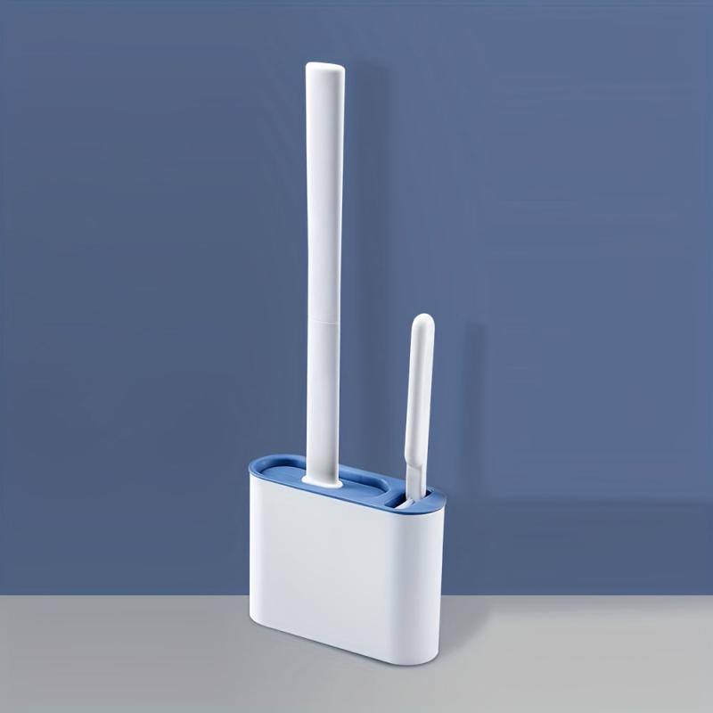 Wall Mounted Silicone Toilet Brush Set 08 Cm 2 Toilet Brush With Holder