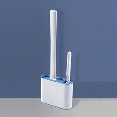 Wall Mounted Silicone Toilet Brush Set 08 Cm 2 Toilet Brush With Holder
