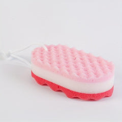 Three Layers Bath Cleaning Sponge Soft Shower Exfoliating Sponge