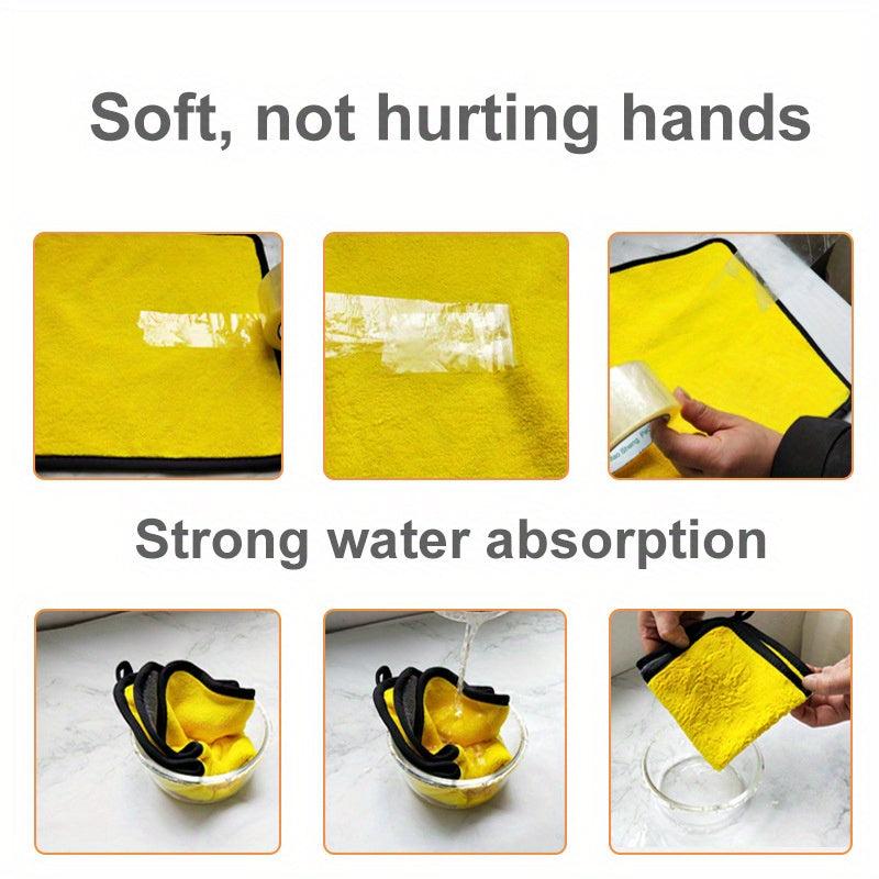 Extra Soft Car Cleaning Cloth Drying Towel Multifunctional Household Rag