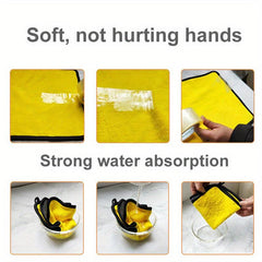 Extra Soft Car Cleaning Cloth Drying Towel Multifunctional Household Rag