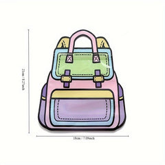 50pcs Cartoon Backpack Snack Sharing Bag for Cookies Candy Chocolate Souvenir