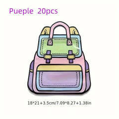 50pcs Cartoon Backpack Snack Sharing Bag for Cookies Candy Chocolate Souvenir