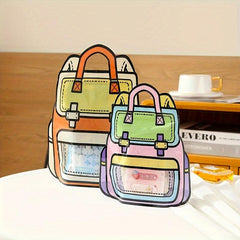 50pcs Cartoon Backpack Snack Sharing Bag for Cookies Candy Chocolate Souvenir