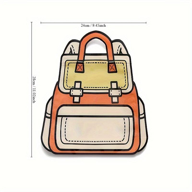 50pcs Cartoon Backpack Snack Sharing Bag for Cookies Candy Chocolate Souvenir