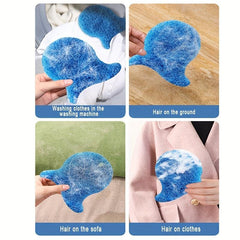 2pcs Washing Machine Lint Washing Ball Anti-winding Lint Ball Decontamination