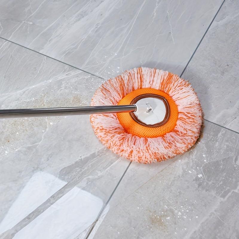 Extendable Sunflower Mop Set Dual purpose Dry/Wet Chenille Flat Lazy Person