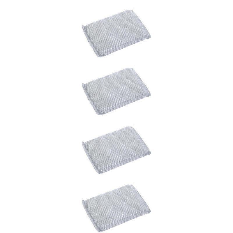 10pcs Double Sided Scrubbing Pads Sponge for Dishwashing Kitchen Cleaning