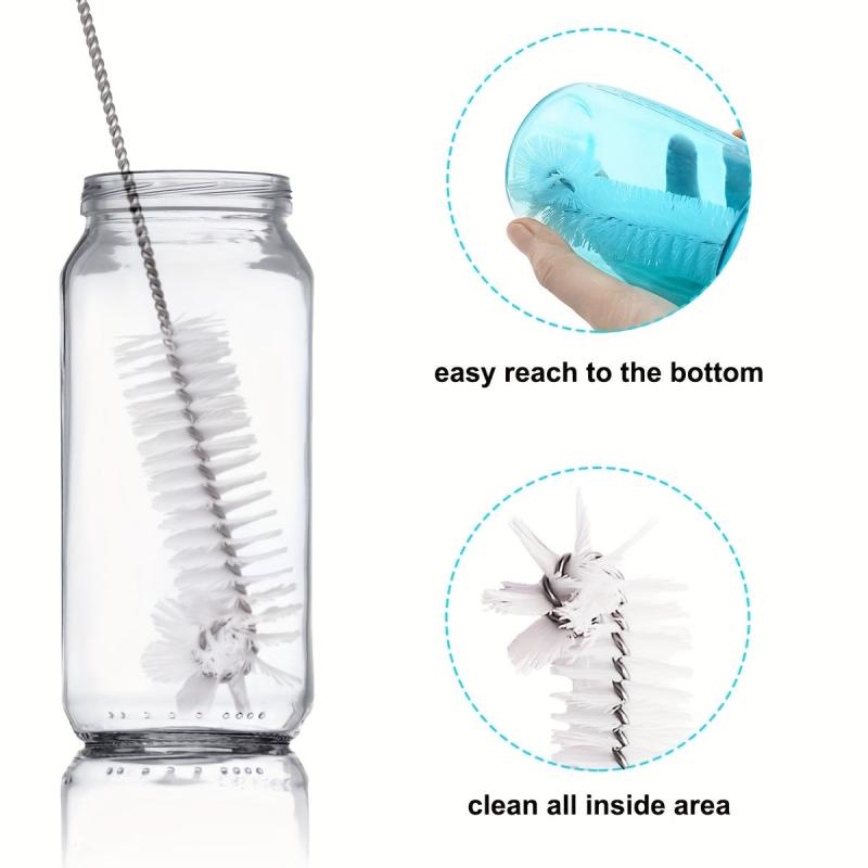 Pipe Cleaning Brush Set 4pcs 170 103 Long Drain Dredger Kitchen Cleaning