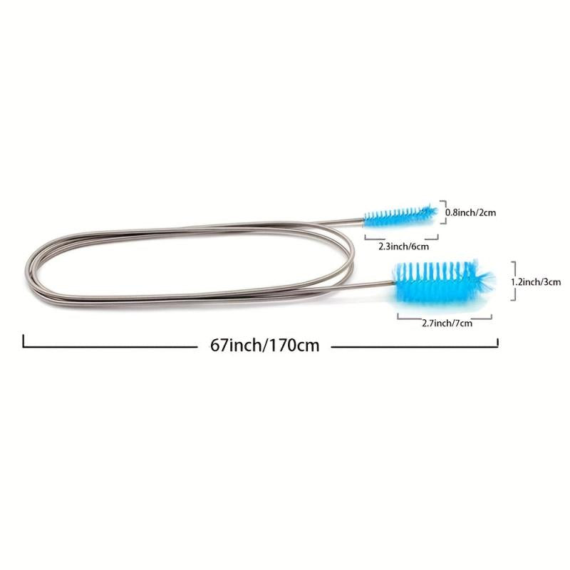 Pipe Cleaning Brush Set 4pcs 170 103 Long Drain Dredger Kitchen Cleaning