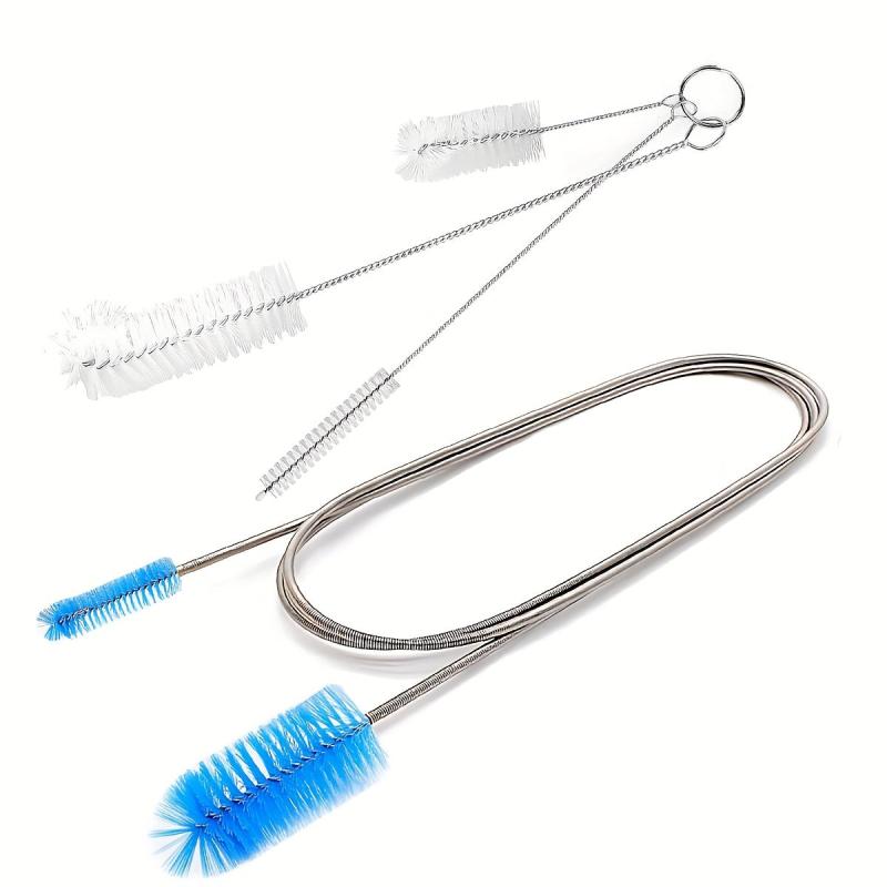 Pipe Cleaning Brush Set 4pcs 170 103 Long Drain Dredger Kitchen Cleaning