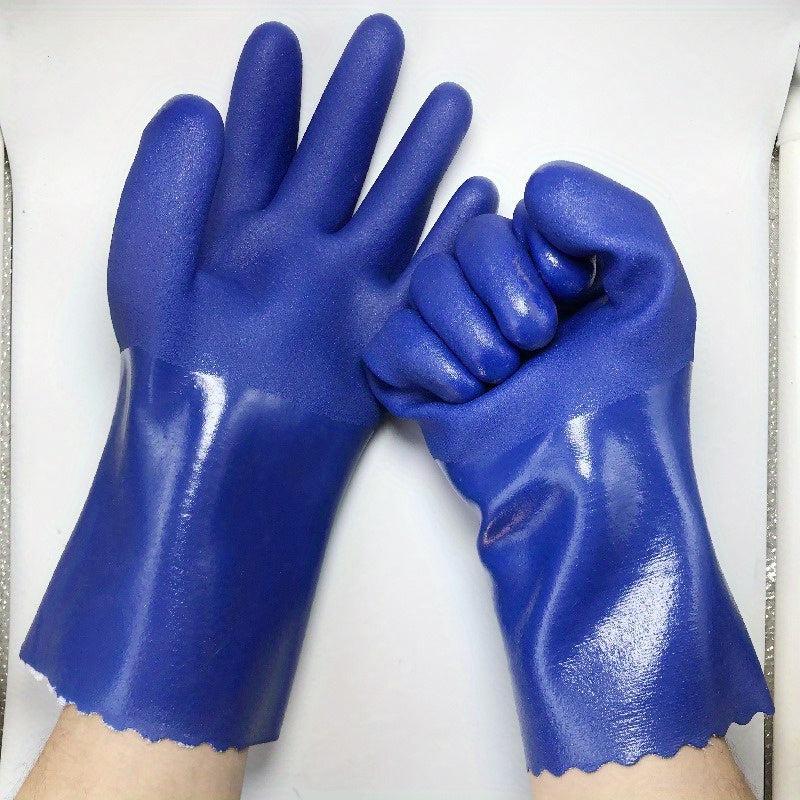 Heavy Duty Work Gloves Anti-slip Waterproof Safety Gloves