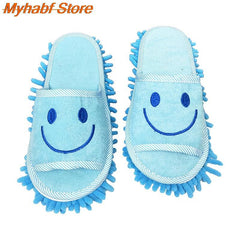 Detachable Microfiber Lazy Mopping Slippers for Household Cleaning